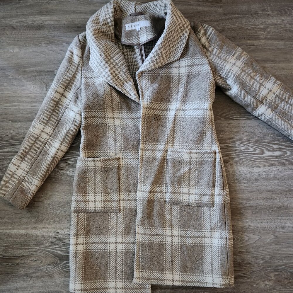 Cleo Wool Coat sz XS